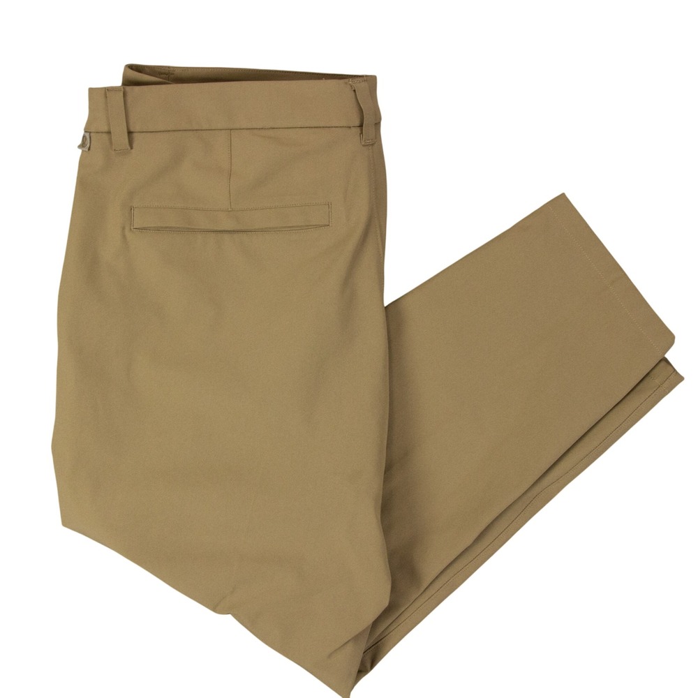 Lululemon Commission Crop Pant Tan Khaki Men 38‎ Performance Chino LM5AF0S